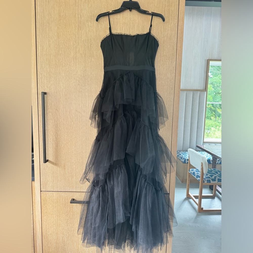 New BCBG Max Azria Tulle Corset Gown